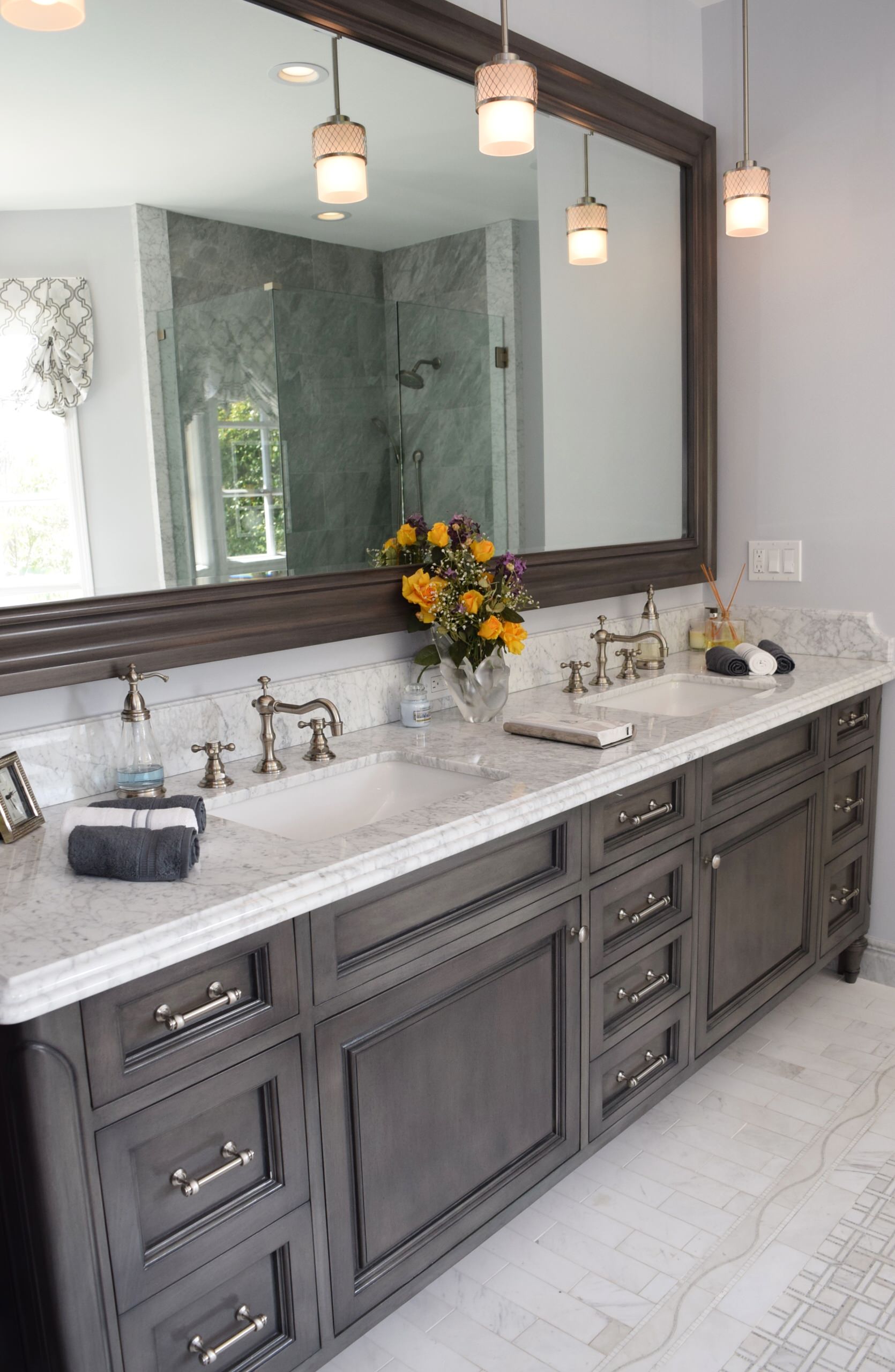 A Master Bath, Boy's Bath and Guest Bath Remodel for a Studio City, Ca. Remodel