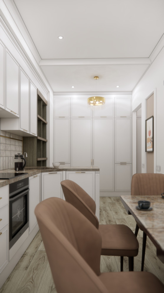 Квартира в ЖК Кристалл: новая классика