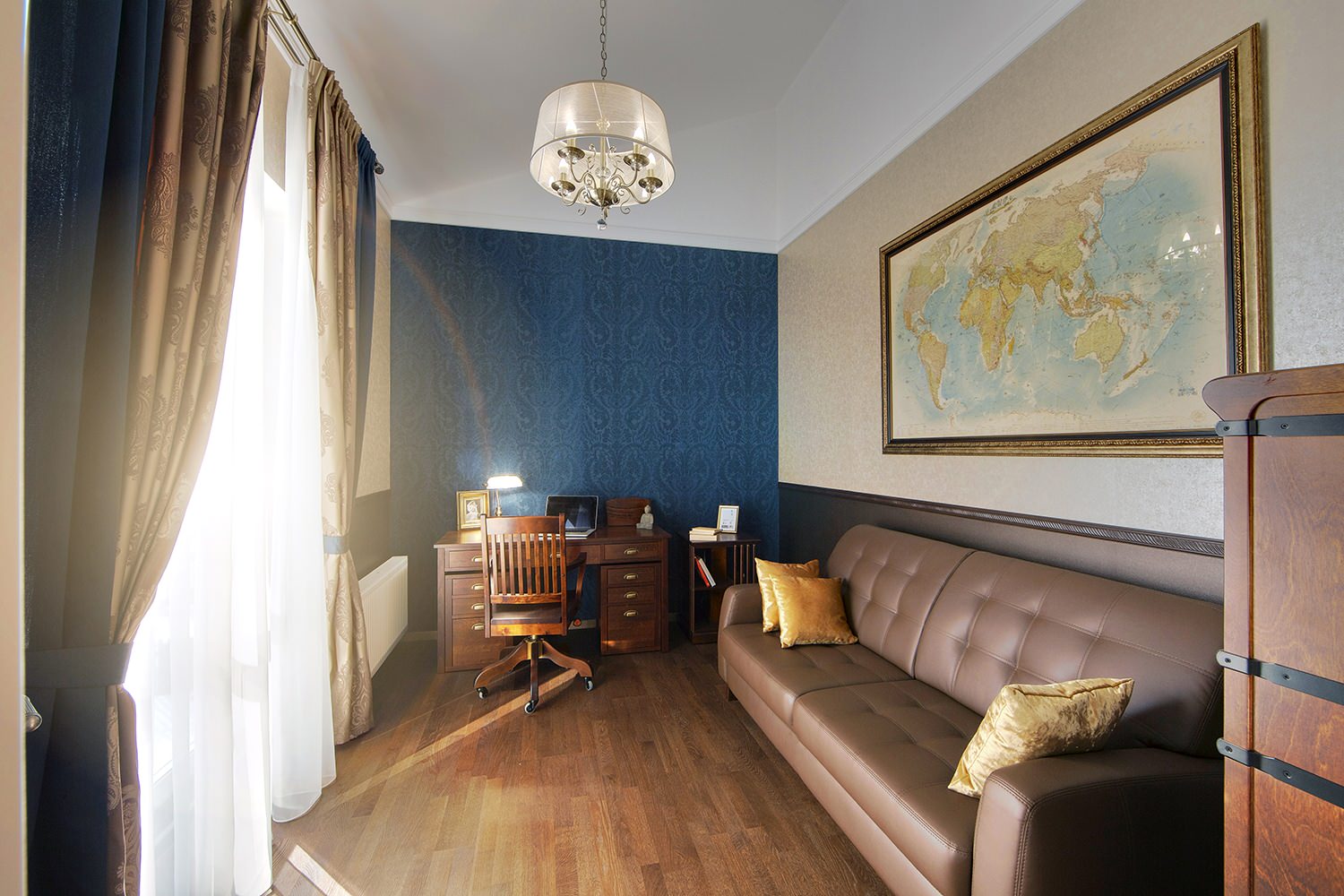 Дом с камином