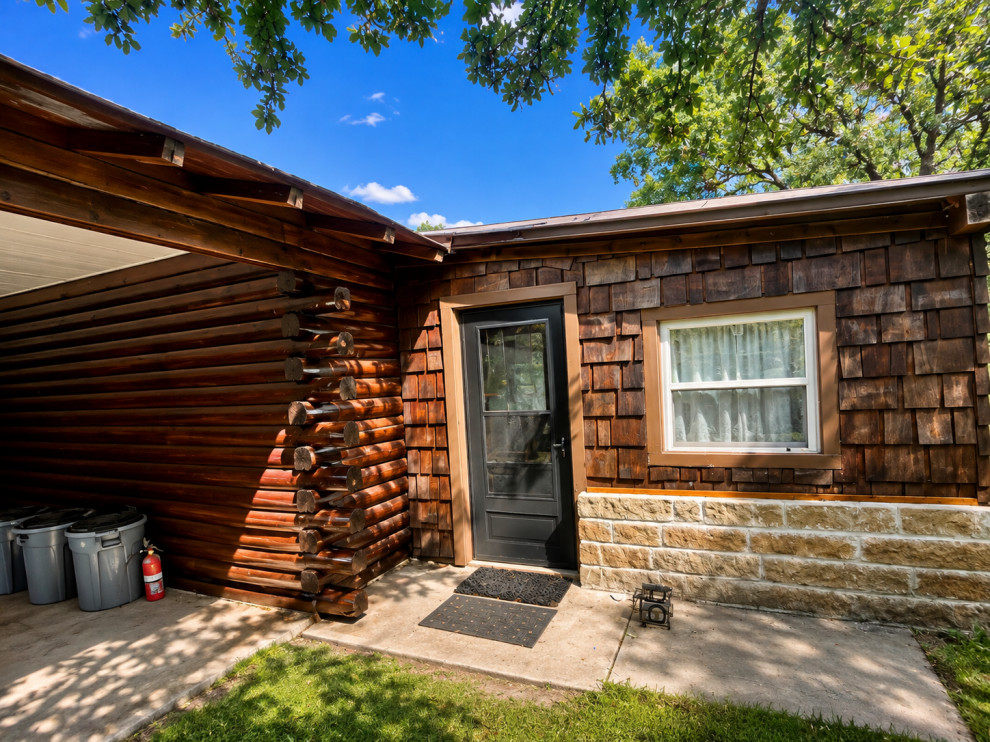 Log Home Exterior Transformation
