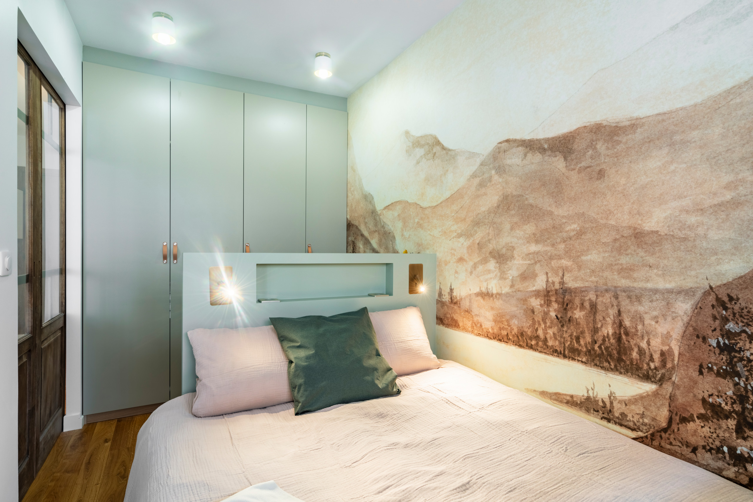 Transformation : un studio devient un 2 pièces locatif