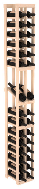 2 Column Display Row Wine Cellar Kit, Pine, Unstained Pine