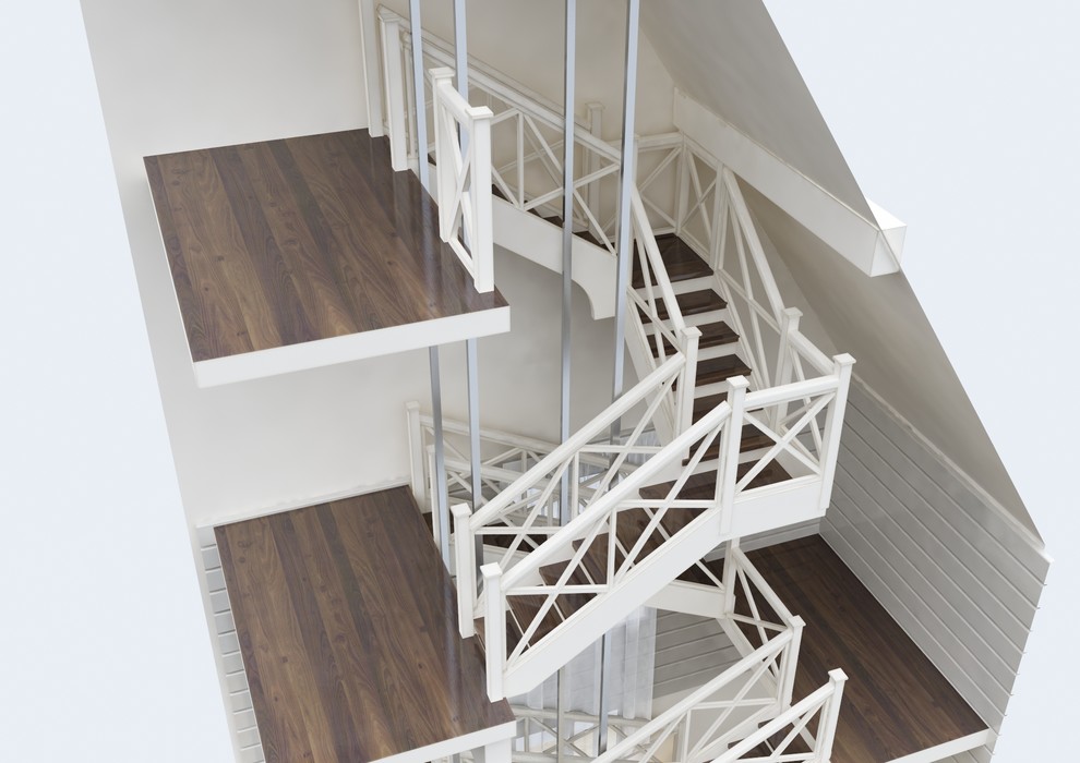 Лестница артиста Леонида Ярмольника, которую делала Я