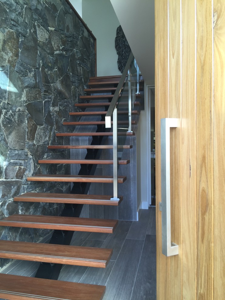 A&S House Canberra Modern Staircase Canberra Queanbeyan by