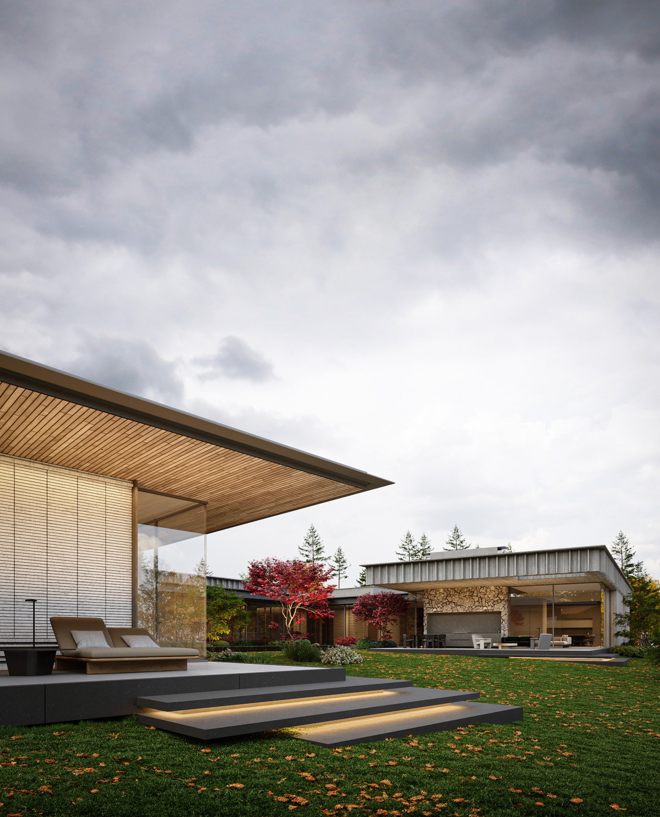 Introspective House рядом с Национальным парком «Лосиный Остров».