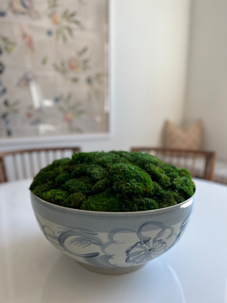 Decorative Moss Bowl