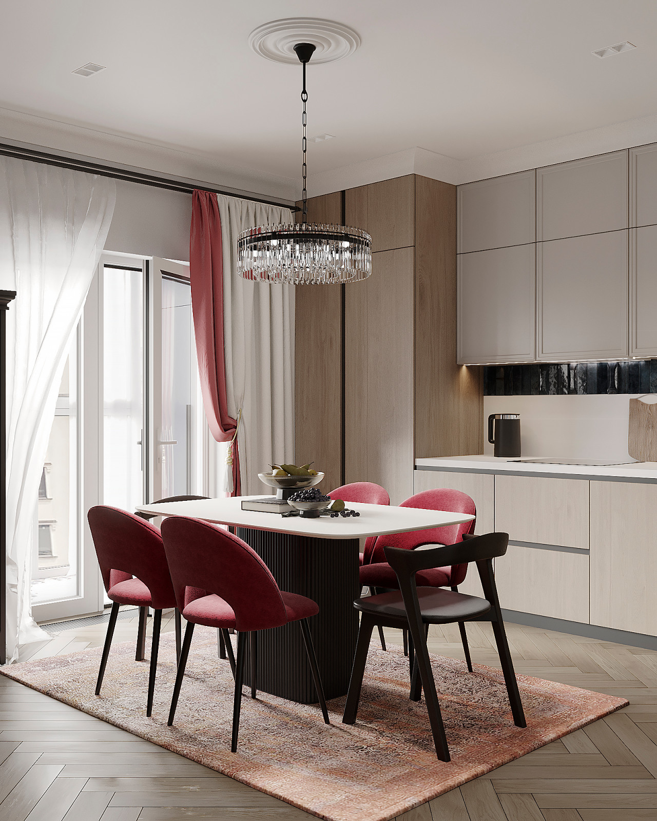 Дизайн проект квартиры в ЖК "Манхэттен"