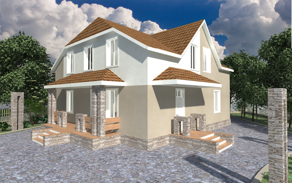 Вазуализации коттеджей и домов