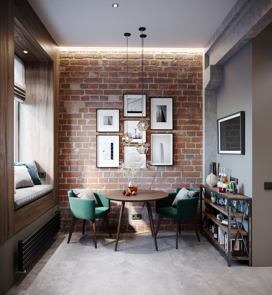 Квартира на Обводном. Кухня-гостиная. Окно.