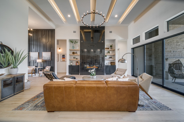 Cantera Hill Model midcentury-living-room