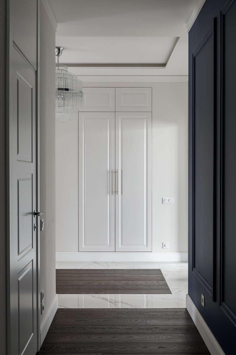 Реализованный проект квартиры 240м², ЖК Смольный проспект