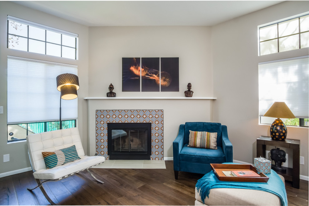 Pasadena Townhouse - Eclectic - Living Room - Los Angeles - by LA ...