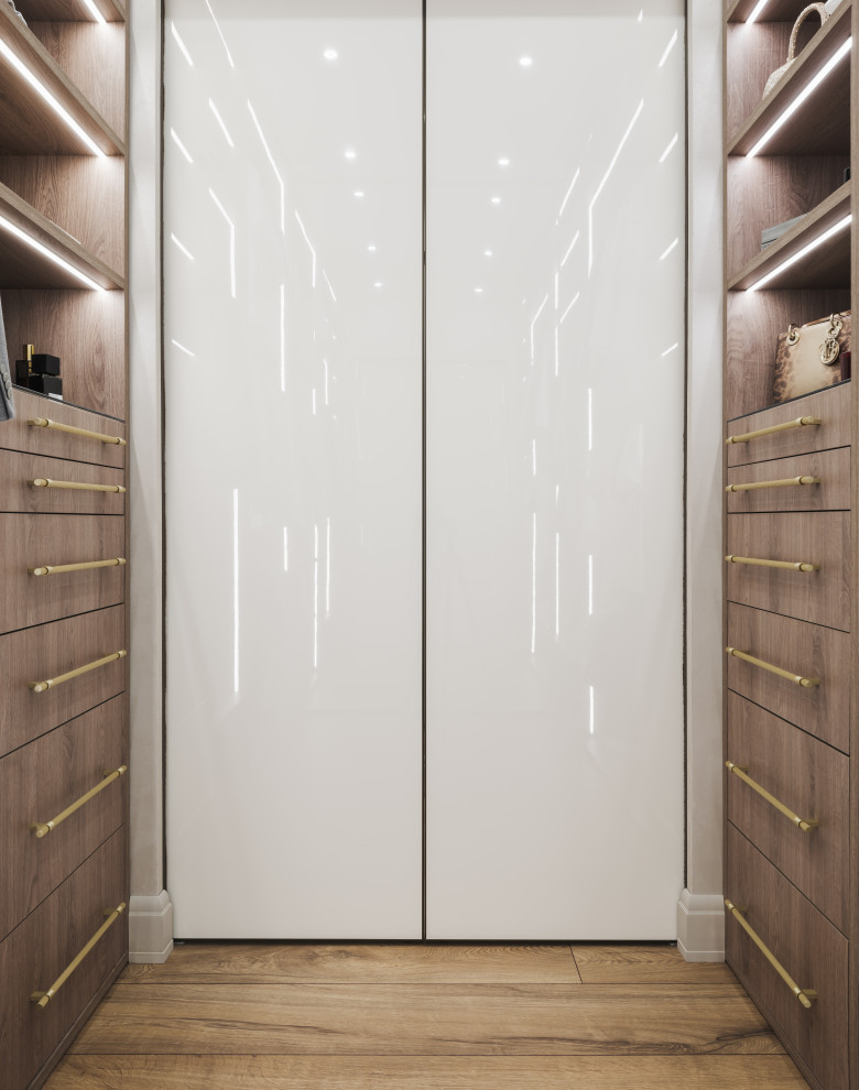 Реализация современной четырехкомнатной квартиры площадью 170 м²