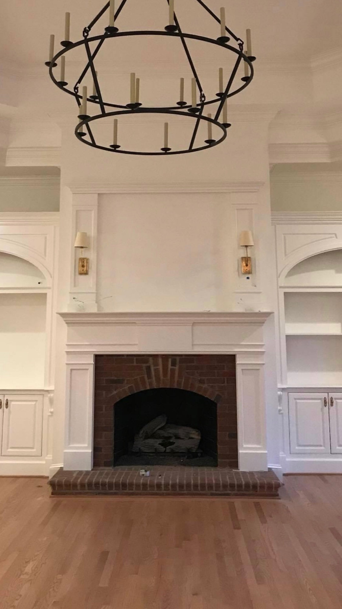Mantels With Top Panels