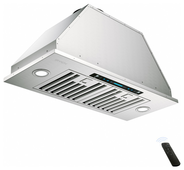 36" Builtin/Insert Range Hood 900 CFM Modern Range Hoods And Vents by KIVID BAY LLC Houzz