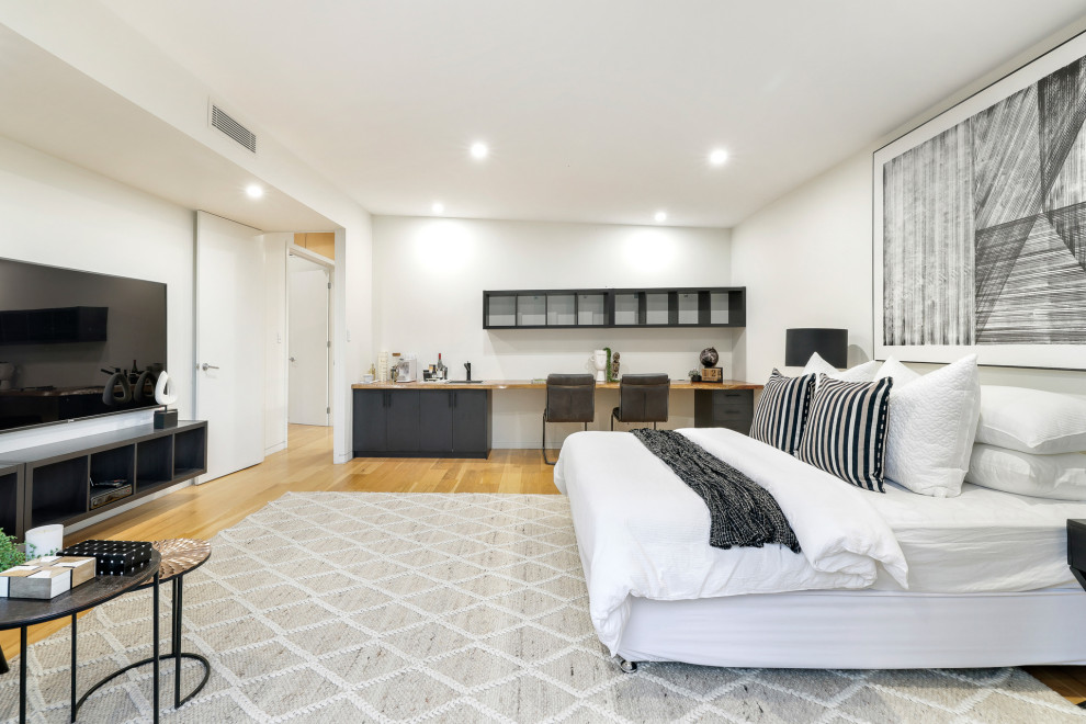 Property Styling Modern Bedroom Gold Coast Tweed by Interiors