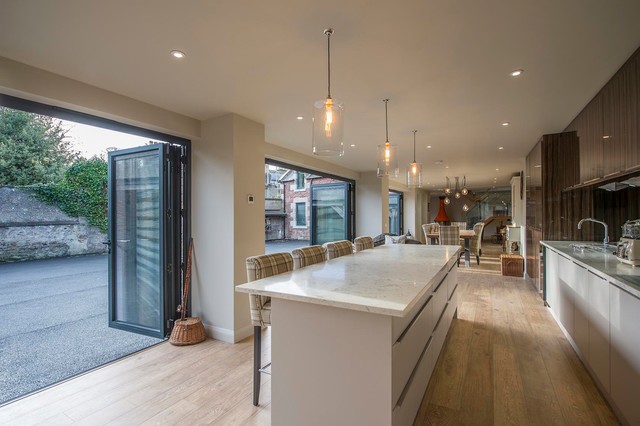 Scottish Borders Stable Conversion contemporary-kitchen