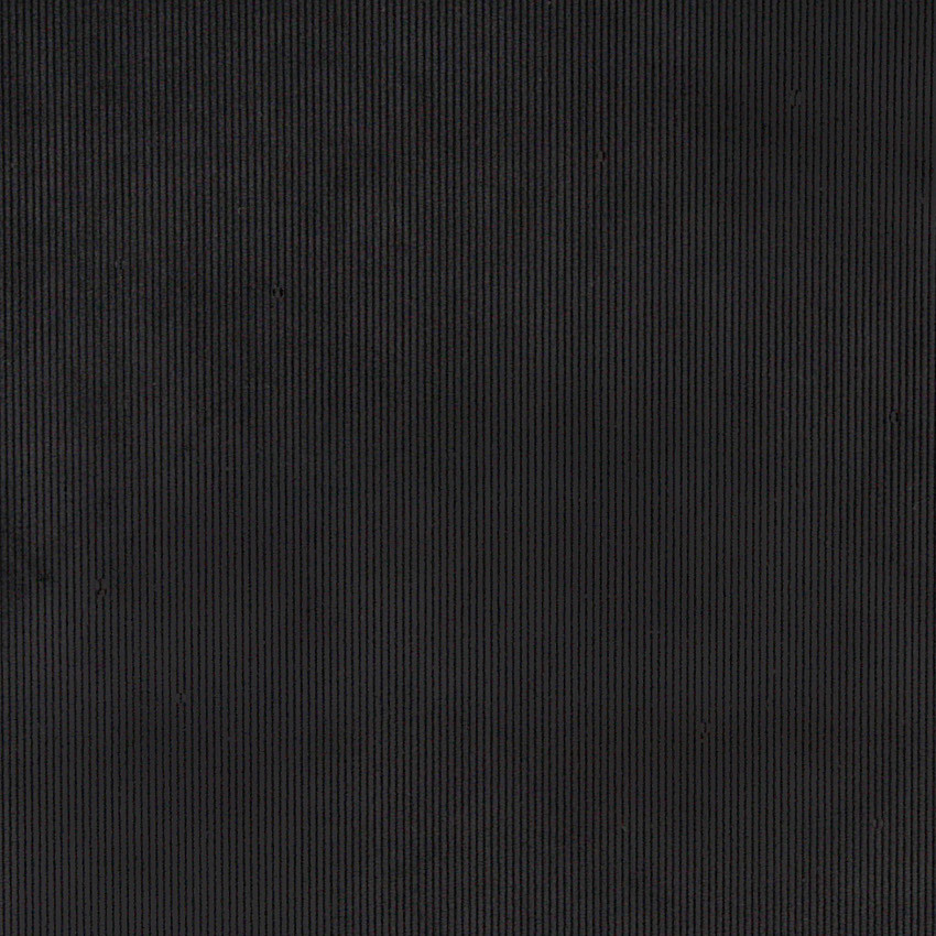 Black Corduroy Thin Stripe Upholstery Velvet Fabric By The Yard