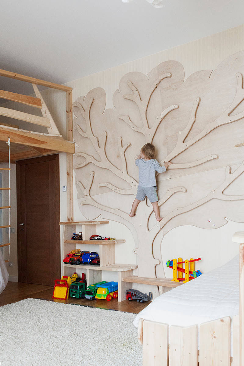 Примеры перегородок в детской комнате – зонирование как функциональная часть дизайна