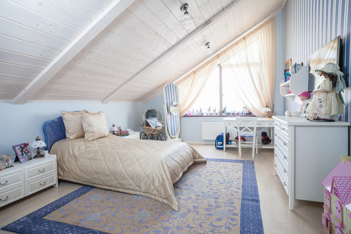 Интерьер деревянного дома