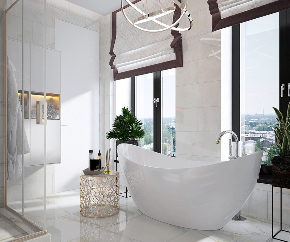 Квартира, где ванная с окном