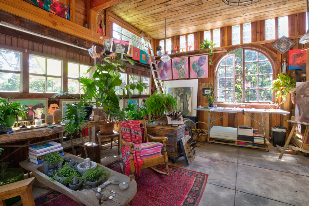 Photo of an eclectic studio in Los Angeles.