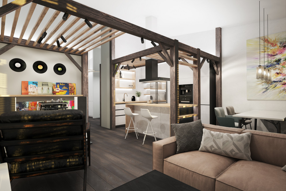 Квартира в г. Пушкин. Мансарда 74кв.м.