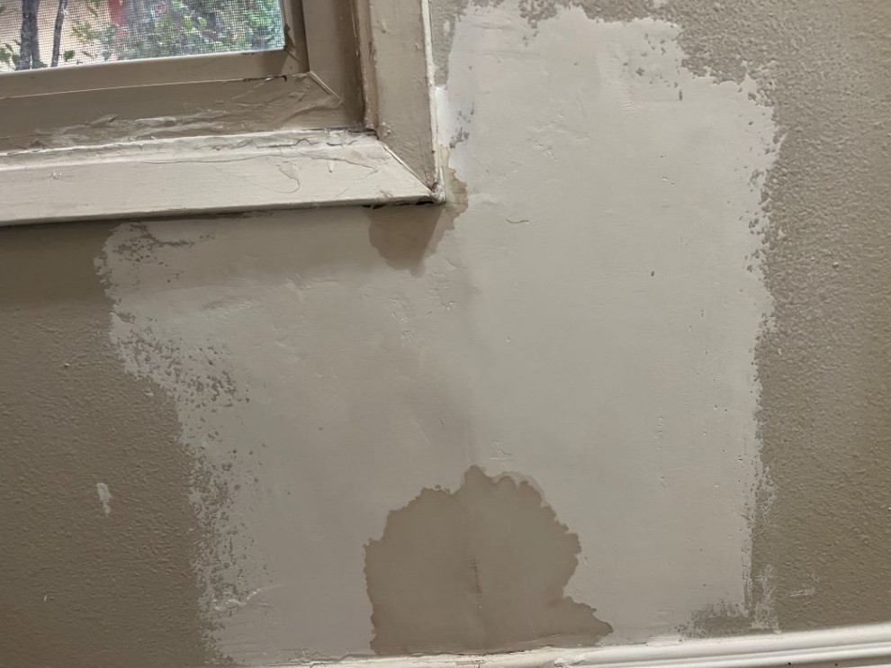 Window leak and water stain | Houzz Forum