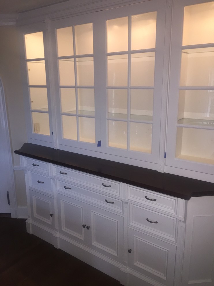 Mrs.Muhr dinning room custom cabinet
