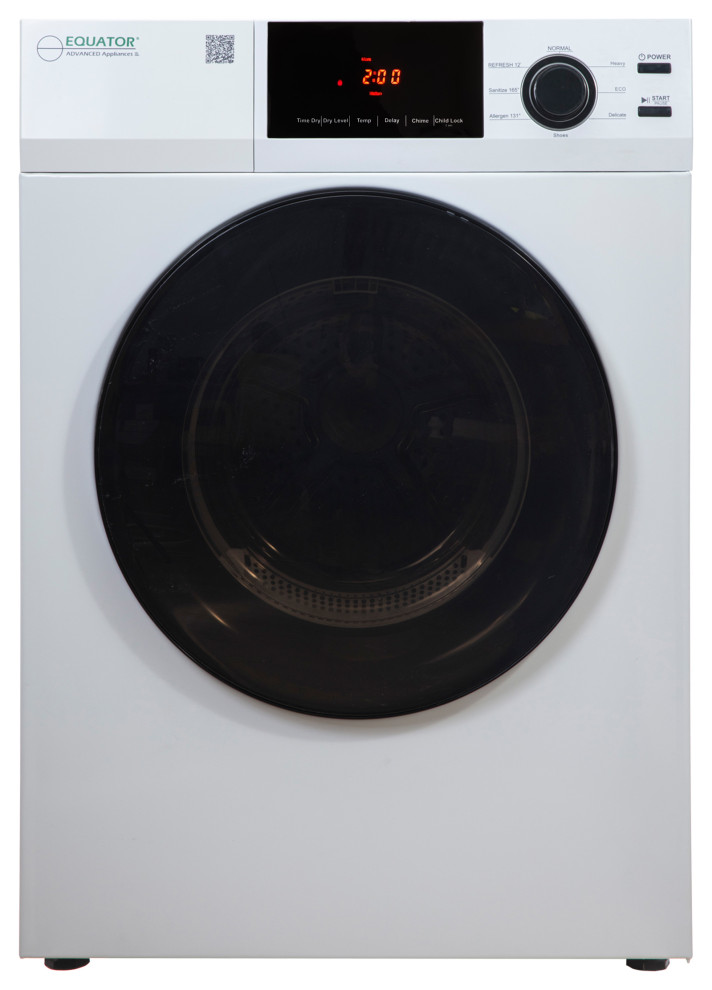 Equator 4cu.ft. 220V Electric Vented Sensor Dryer Interior Light