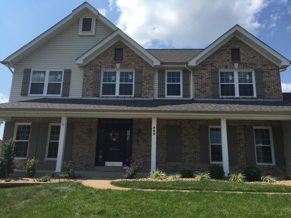 Ballwin, MO - Vinyl Replacement Windows - Traditional - Exterior - St Louis - by Clearview ...