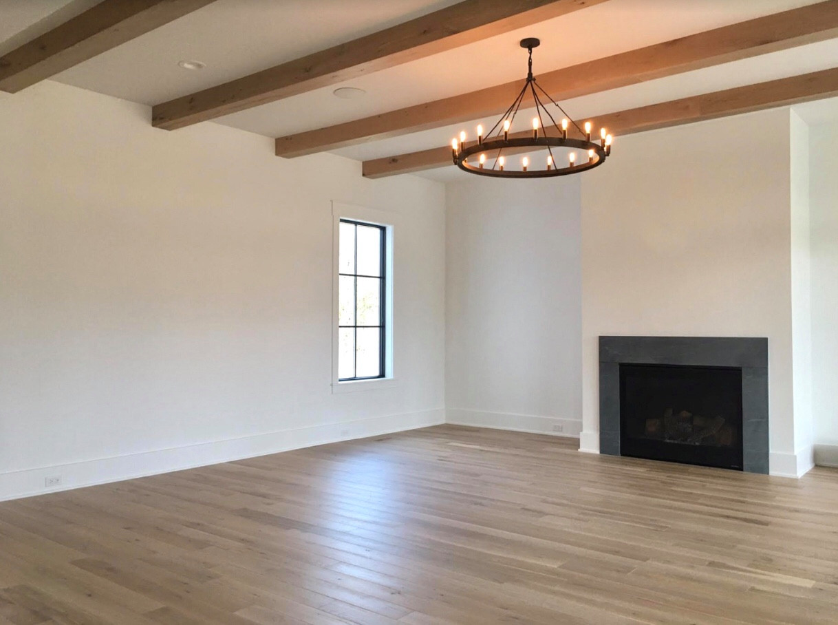 White Oak warmth in New Build