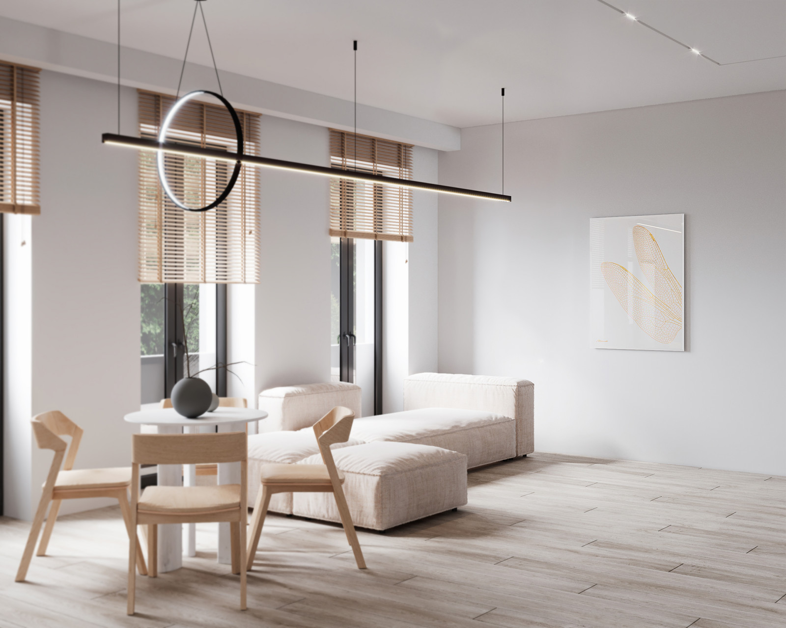 Интерьерная картина "Крылья стрекозы"