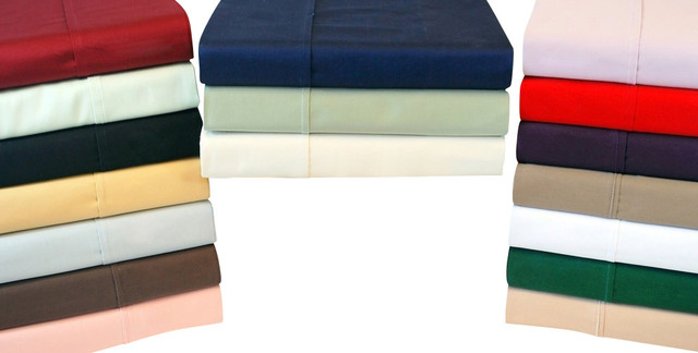 300 TC Egyptian Cotton Solid Pillowcase Set - 1389-standard-mint