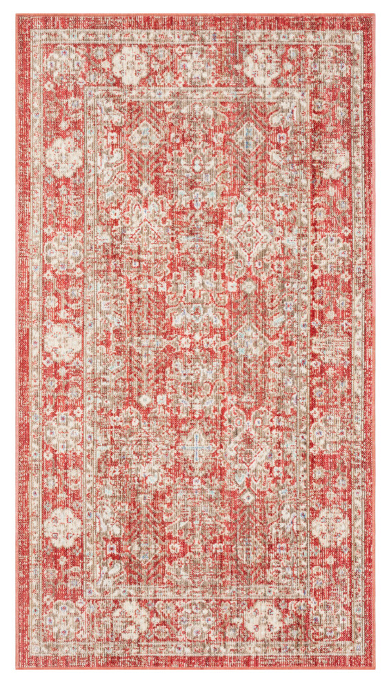 Safavieh Windsor Collection WDS339 Rug, 3'x8' Contemporary Hall And