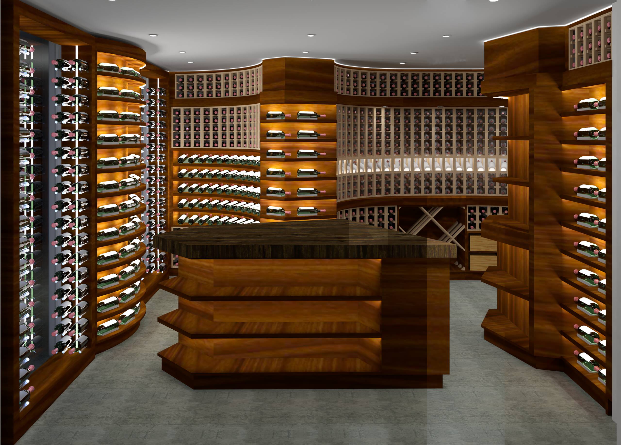 Customized Wine Cellars