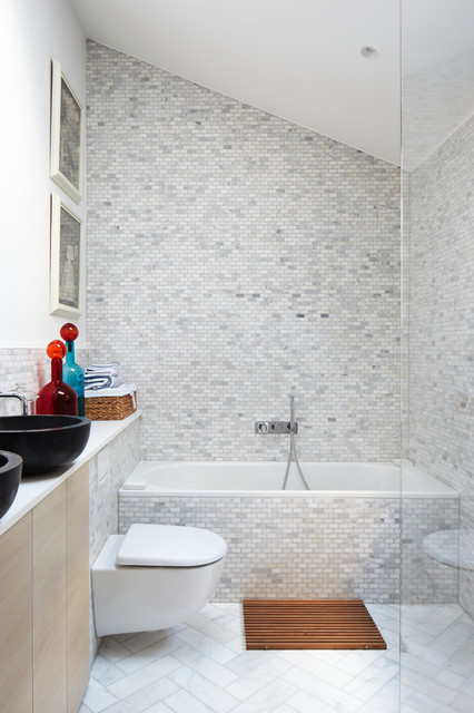 Lambeth Marsh House trendy-badevaerelse