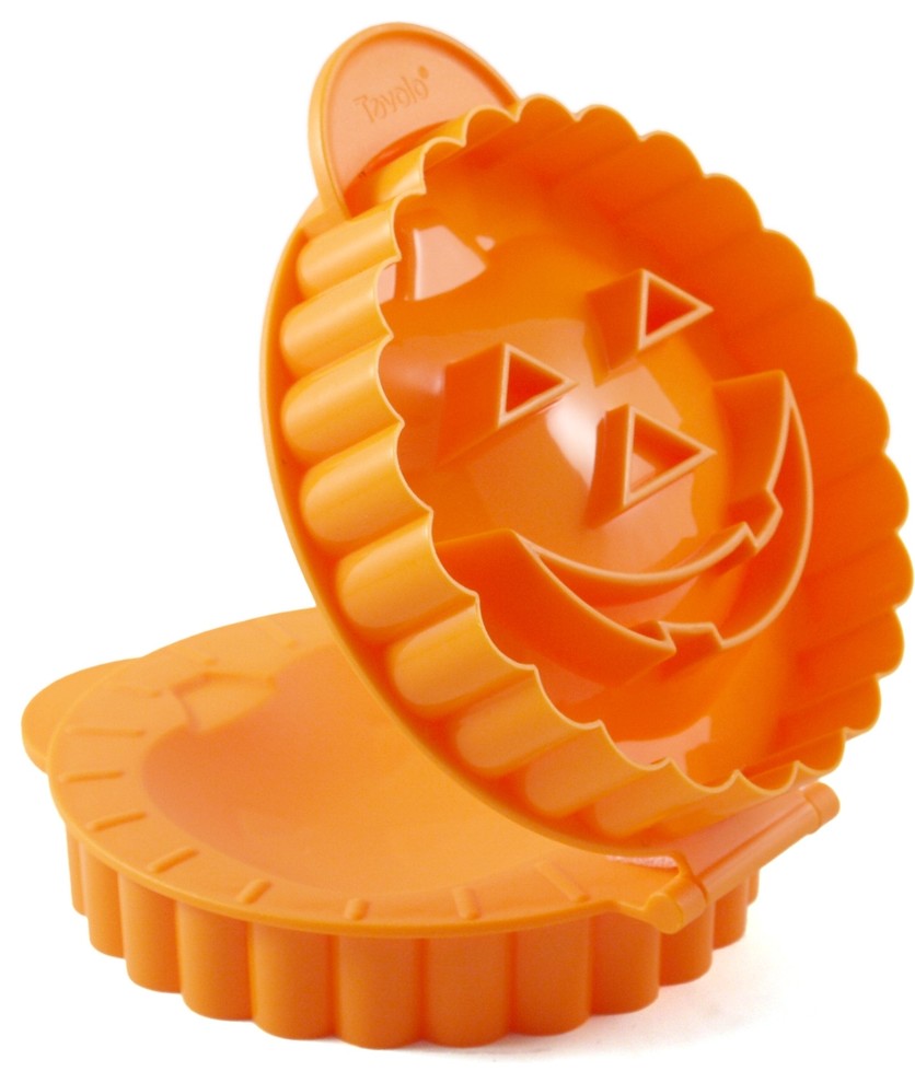 Tovolo Orange JackOLantern Petite Pie Mold Contemporary Cookie