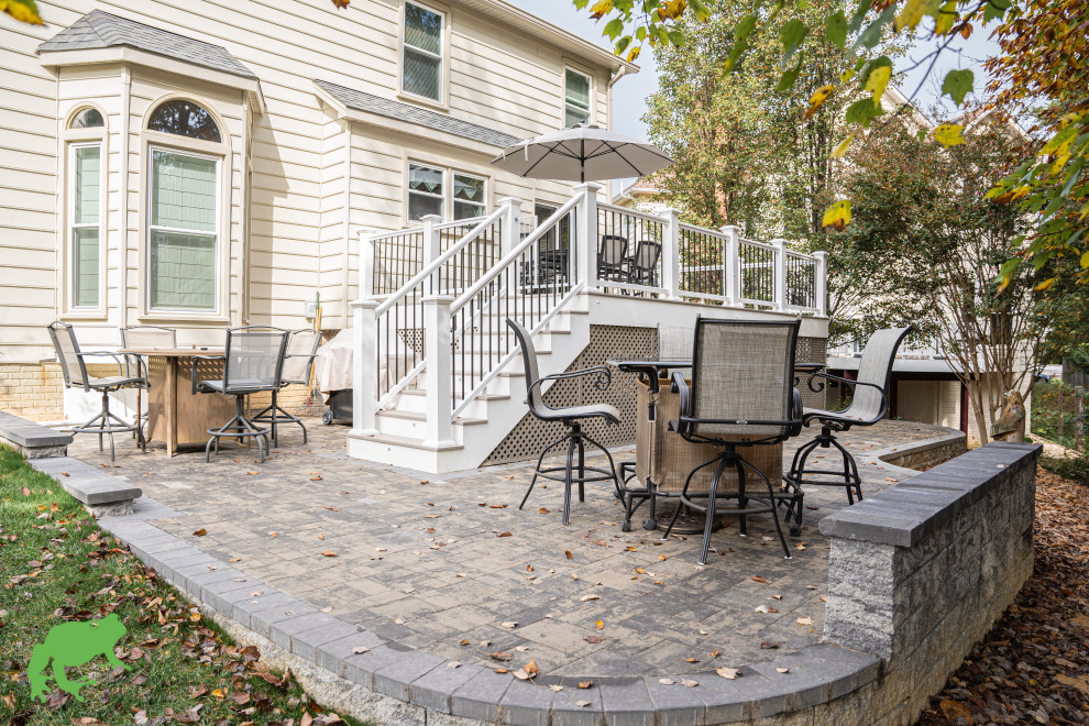 Fairfax Station Low Maintenance Deck & Patio