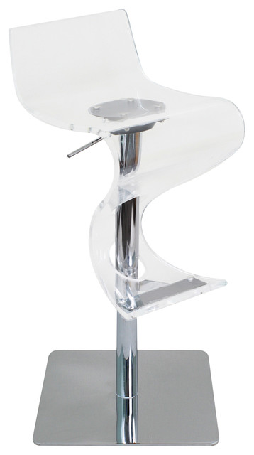 Acrylic Clear Viva Bar Stool Contemporary Stools And Counter Acrylic Clear Viva Bar Stool
