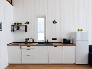 Кухня-ниша: 37 фото стильных интерьеров, требования к размещению | баштрен.рф