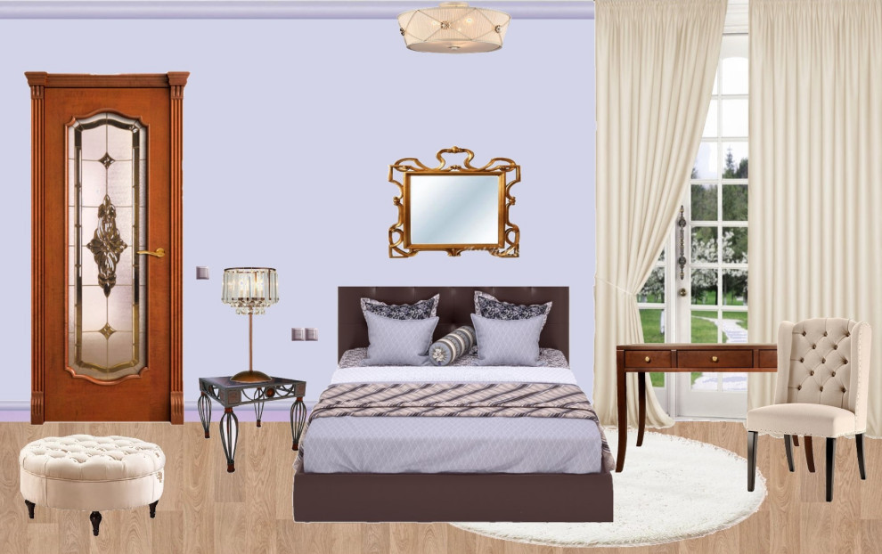 Гостевая комната, площадь 14,8 кв. метра