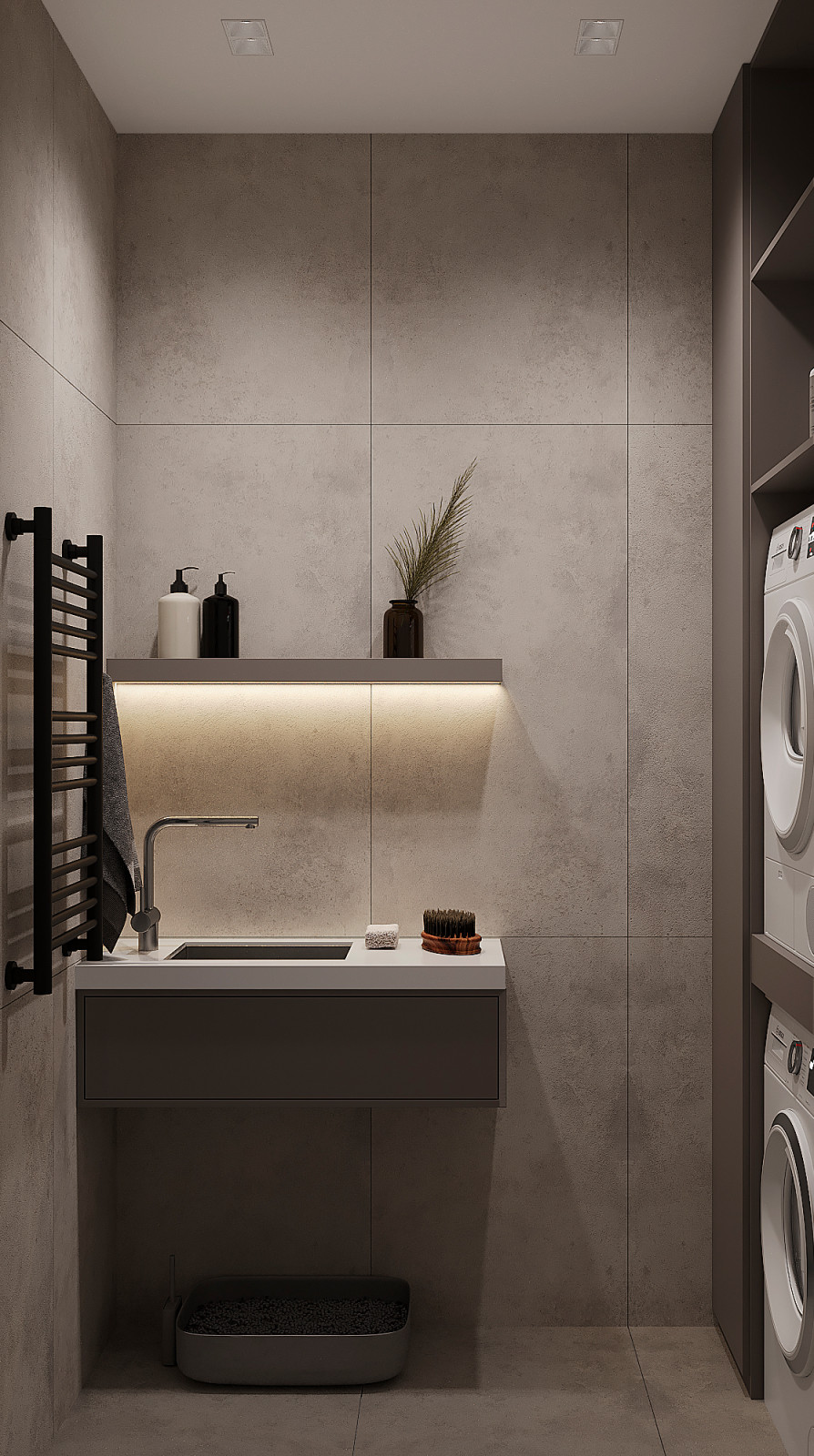 Дизайн проект квартиры в ЖК "Манхэттен"