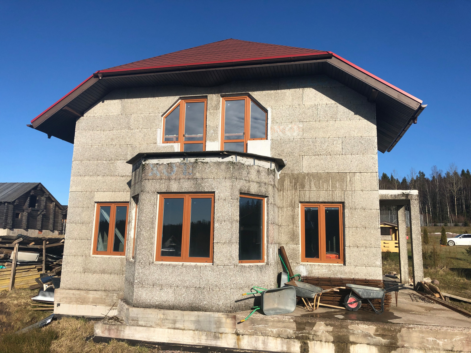 Дом до реконструкции в кп "Капелла"