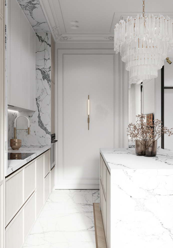 Однокомнатная квартира в стиле современной классики