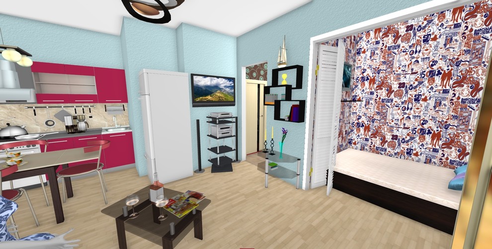 Квартира-студия 30 м2  для сына