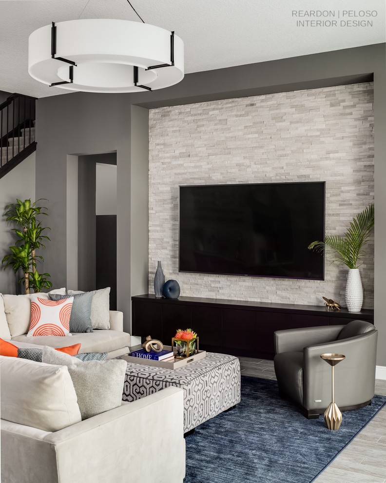 Inspiration for a large transitional home design remodel