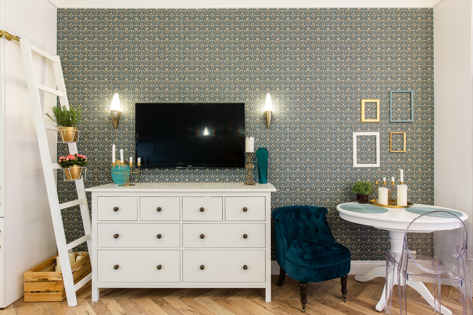 Апартамент на Ходынке в современном британском стиле