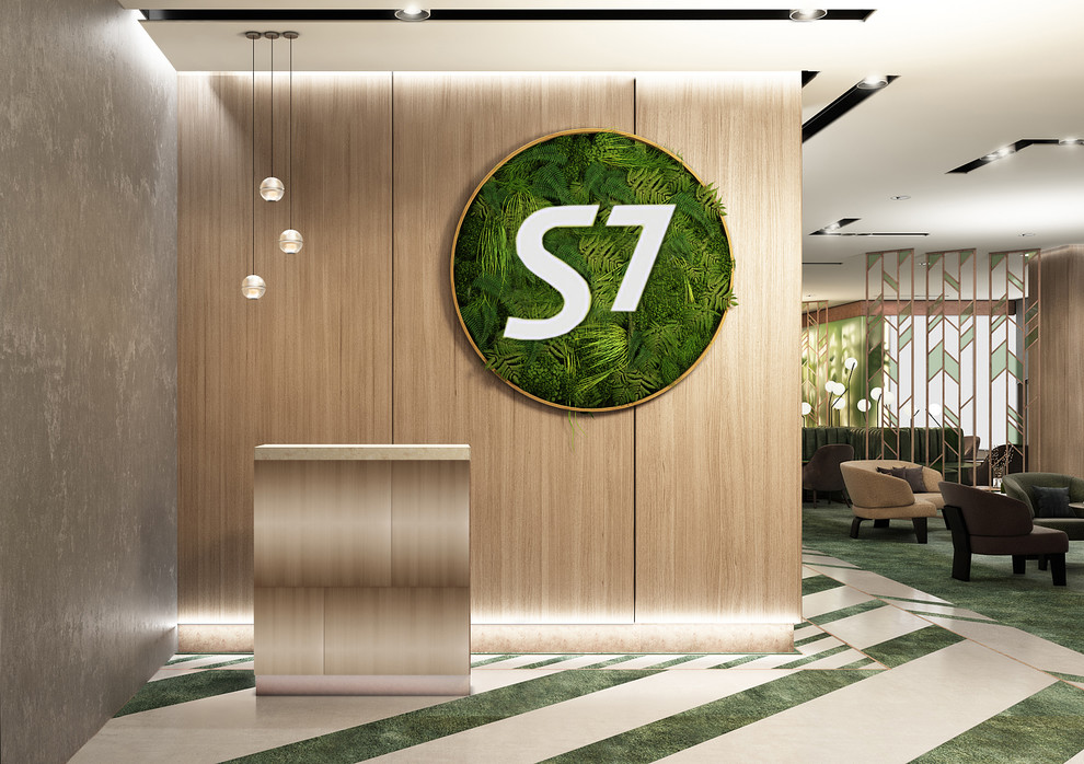 Бизнес-зал для S7 Airlines в Новосибирске