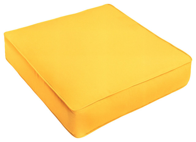 yellow deep seat patio cushions